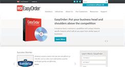 Desktop Screenshot of easyorder.eu